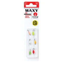 Blue Fox Waxy Jig Kit #8 Glow 0,9gr (6-pack)