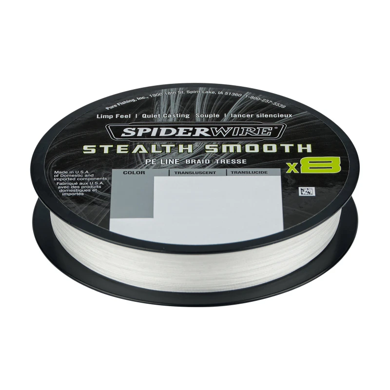 Spiderwire Stealth Smooth Braid 8 Translucent 150m â Image 3