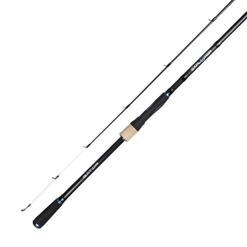 Gator Bait Twitch Explorer Perch Rod 2-Pcs 7'2'' 5-25g