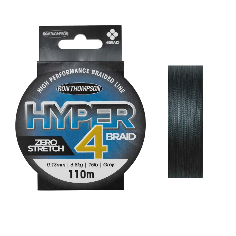 Ron Thompson DAM/R.T Hyper 4-Braid 110m, Grey