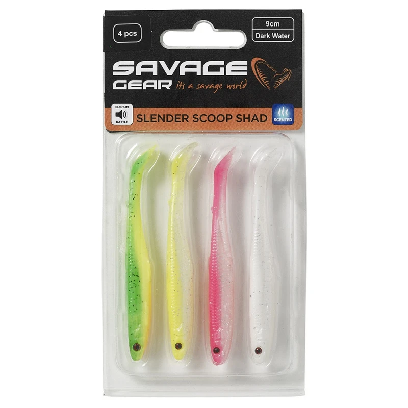 Savage Gear Slender Scoop Shad (4-pack) â Image 4