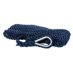 Fladen Förtöjningslina 4m 12mm 1860kg 3-Slaget Med Kaus