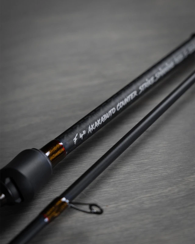 Bite Of Bleak Akakabuto Counter-Strike Spinning Rod 7'4'' 5-20g M X-Fast. 2pc – Image 3