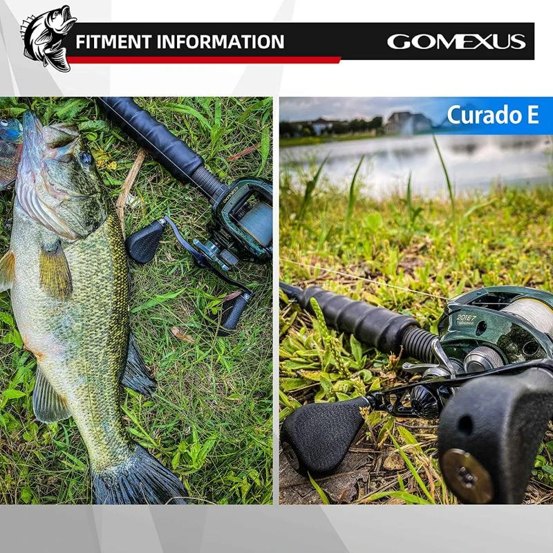 Gomexus 110mm Aluminium Handle With 35mm TPE Knob â Image 5